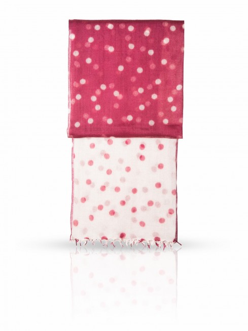 Палантин Женский W-POLKA/PINK